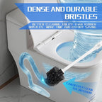 Toilet Brush and Holder Set, 2 Pack Long Handle Non-Slip Grip Toilet Bowl Brush​ - Image 5