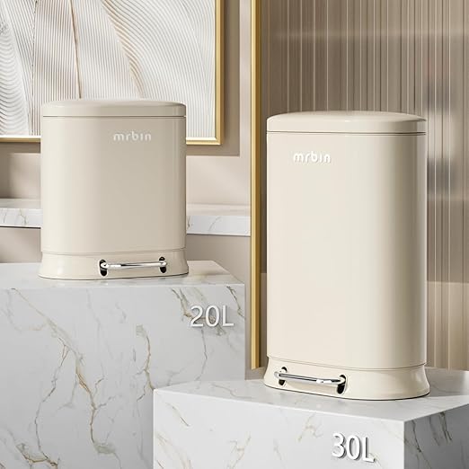 MRBIN Metal Kitchen Trash Can - Image 5