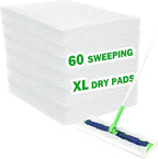 XL Dry Sweeping Cloth Refills for Swiffer Sweeper X-Large Mop, XL Disposable by SoliFairy
