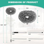 Ceiling Fan Cleaner Duster Reusable Microfiber Ceiling Fan Blade Cleaner - Image 6