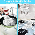 Dish Brush Refill, 4 Pack Dish Brush Replacement Head - Image 3