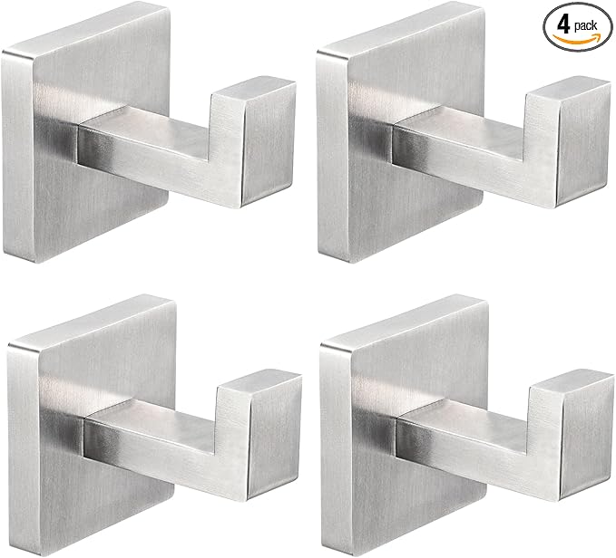 IBosins 4 Pack Towel Hooks Hand Towel Holder by IBosins