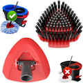Small Spin Mop Replace Head Base + Scrub Brush by Fatmass