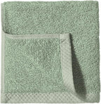 Amazon basics cotton washcloths, Lightweight quick-dry, seafoam green - Image 2