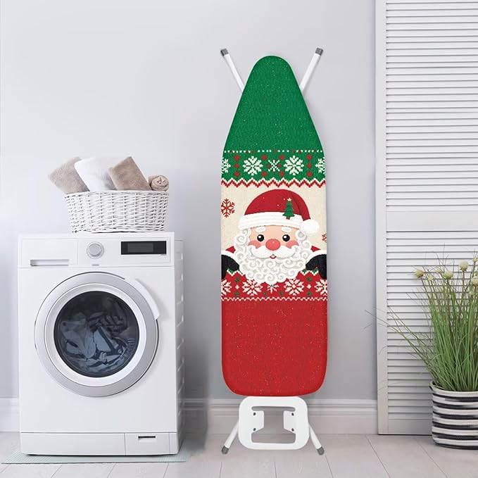 Santa Claus Print Ironing Board Cover 15x54 Inch Household Iron Board Covers - Image 3