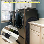 Collapsible Laundry Basket, 90L Foldable Pop-up Laundry Hamper - Image 6