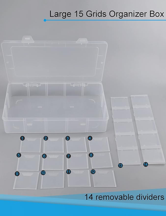 Hlotmeky Plastic Organizer Box - Image 3