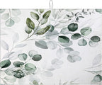Watercolor Sage Leaves Dish Drying Mat by VisittheDuibelproduct