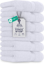 DAN RIVER 6-Pack Premium Hand Towels by DanRiver