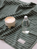 WENSHUO Frosted Pines-Striped Pure Cotton Hand Towel, 100% Combed Cotton - Image 5