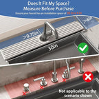 Fast Drying Kitchen Sink Splash Guard, Durable Stone Kitchen Faucet Mat - Image 2