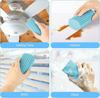 4 Pack Damp Clean Duster Sponge, Magic Sponge Eraser - Image 3