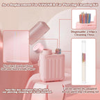 XANGNIER Ear Piercing Cleaner, 5 Colors Earring Hole Cleaner Floss - Image 4