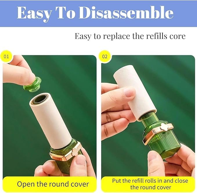 Mini Lint Roller, Portable & Travel Lint Remover - Image 6