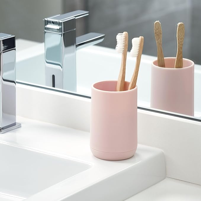 iDesign Toothbrush Holder with 3 Divided Sections - Image 6