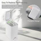 rejomiik Small Bathroom Trash Can - Image 5