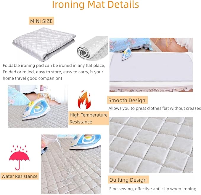 Ironing Mat Blanket Ironing Board Replacement, Iron Board Alternative Cover - Image 4