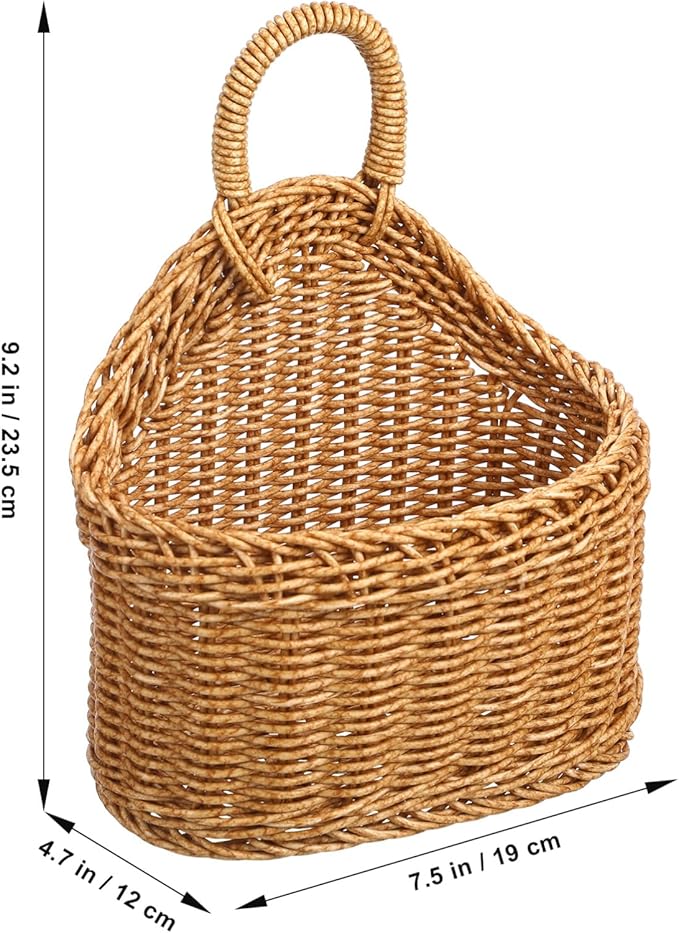 Cabilock Woven Hanging Storage Basket - Image 2