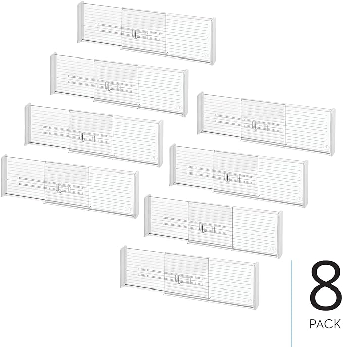 iDesign Expandable Deep Drawer Dividers - Image 2