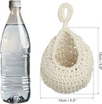 PATIKIL Hanging Fruit Baskets for Kitchen, Mini Size Teardrop Home Decor - Image 2