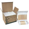 eyxformula Wooden Cotton Swabs, Sustainable Bamboo Sticks & Soft Tips, Natural by eyxformula