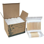 eyxformula Wooden Cotton Swabs, Sustainable Bamboo Sticks & Soft Tips, Natural by eyxformula
