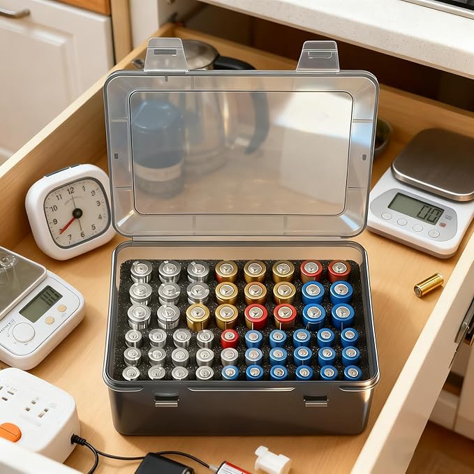 Battery Organizer, Portable Battery Box - Image 3