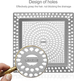 LEKEYE Shower Drain Hair Catcher | Drain Strainer | Shower Drain Cover - Image 4