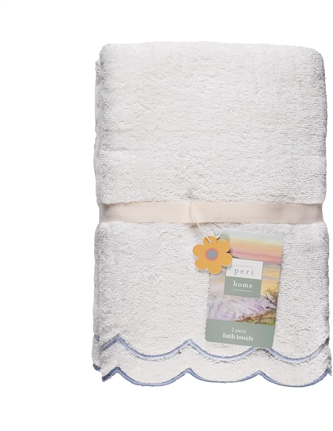 Peri Home 2 Piece Bath Towel Set, 500 GSM, 100% Cotton Towel - Image 8