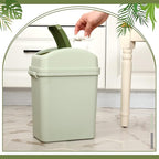 Sumind 2 Pcs 1.8 Gallon Bathroom Trash Can - Image 4