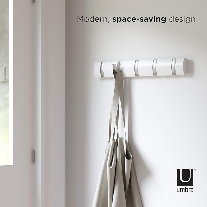 Umbra Flip Wall-Mounted Coat Rack - Image 7