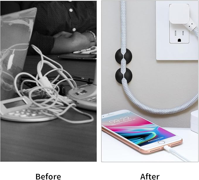 Cord Holder Cable Clips, Office or Mouse - Image 5