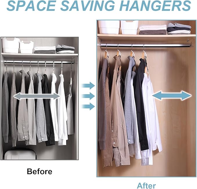 100 PCS Space Saving Hanger - Image 3