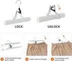 Amazon Basics Wooden Pants Hangers - Image 4