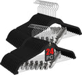 Korpai 24-Pack Black Velvet Hangers by DoWhatYouWanttoDo