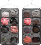 Dual Sided Hanging Closet Organizer Durable Socks Stocking Clothes Bra by ANIZER