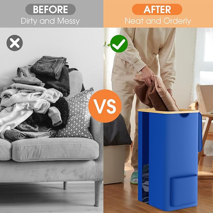 Laundry Basket Clothes Hamper - Image 3