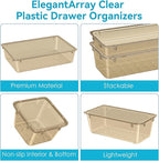 12 PCS Drawer Organizer Set, 4 Sizes Tool Storage Trays - Image 5