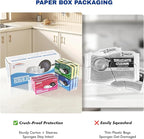 9 Pack 3-in-1 Scrub Sponge Variety Pack, Heavy Duty + Zero Scratch + Delicate - Image 7
