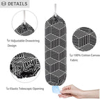 Plastic Bag Holder, Wall Mount Plastic Bag Organizer, Shopping Bags Carrier - Image 3