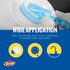 Dishwand Refills Soap Control Handle, 6 Heavy Duty Dish Wand Sponge Heads - Image 6
