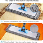 MANGOTIME Microfiber Dust Mop for Hardwood Floors - Image 2