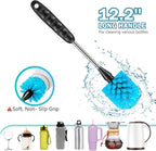 12.2 inch Bottle Brush Set of Three，Washable Coffee Cups, Water Bottles - Image 2