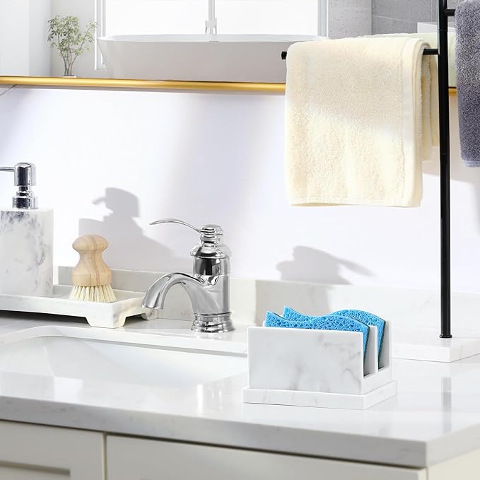 Luxspire Kitchen Sponge Holder, Dish Sponge Holder - Image 4