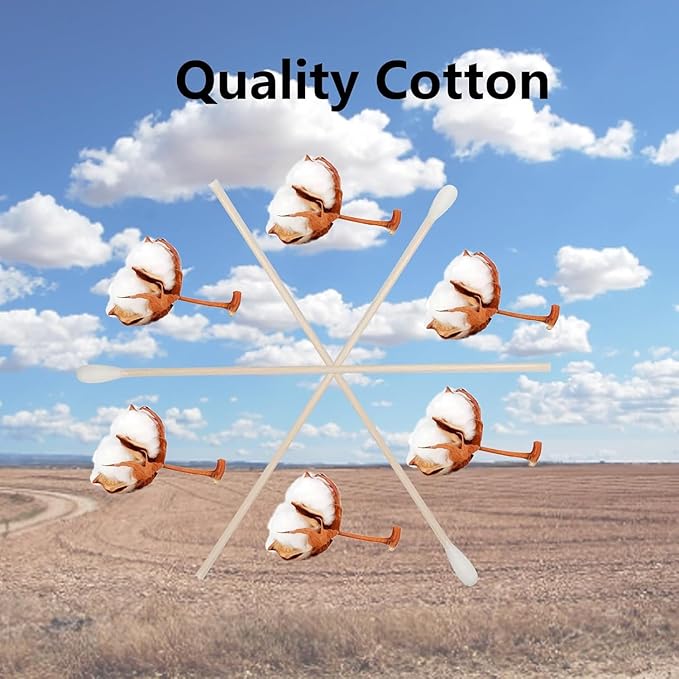 6 Inch Long Cotton Swabs, Long Cotton Swabs - Image 3