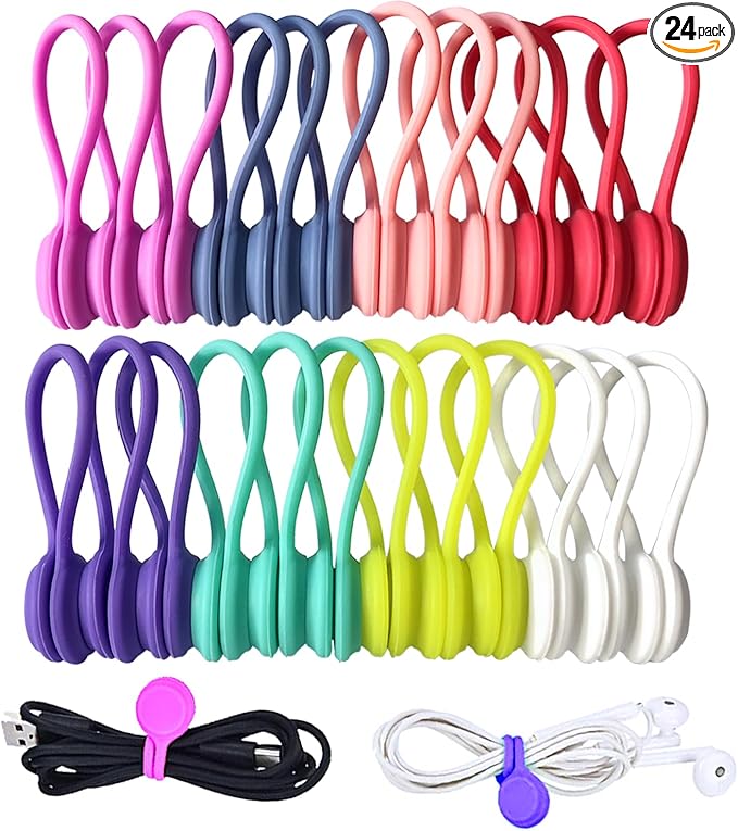 Reusable Magnetic Ties with Strong Magnet by Motiloo