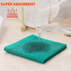 Kitinjoy 100% Cotton Kitchen Dish Cloths, 12 Pack Waffle Weave Ultra Soft - Image 3
