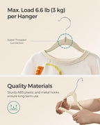 SONGMICS Baby Kids Hangers 50 Pack - Image 8