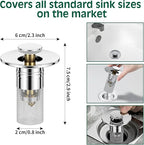3 in 1 Sink Drain Strainer - Image 2