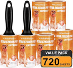 WulaWindy Lint Roller for Pet Hair, Extra Sticky Lint Rollers Pet Hair Remover - Image 9